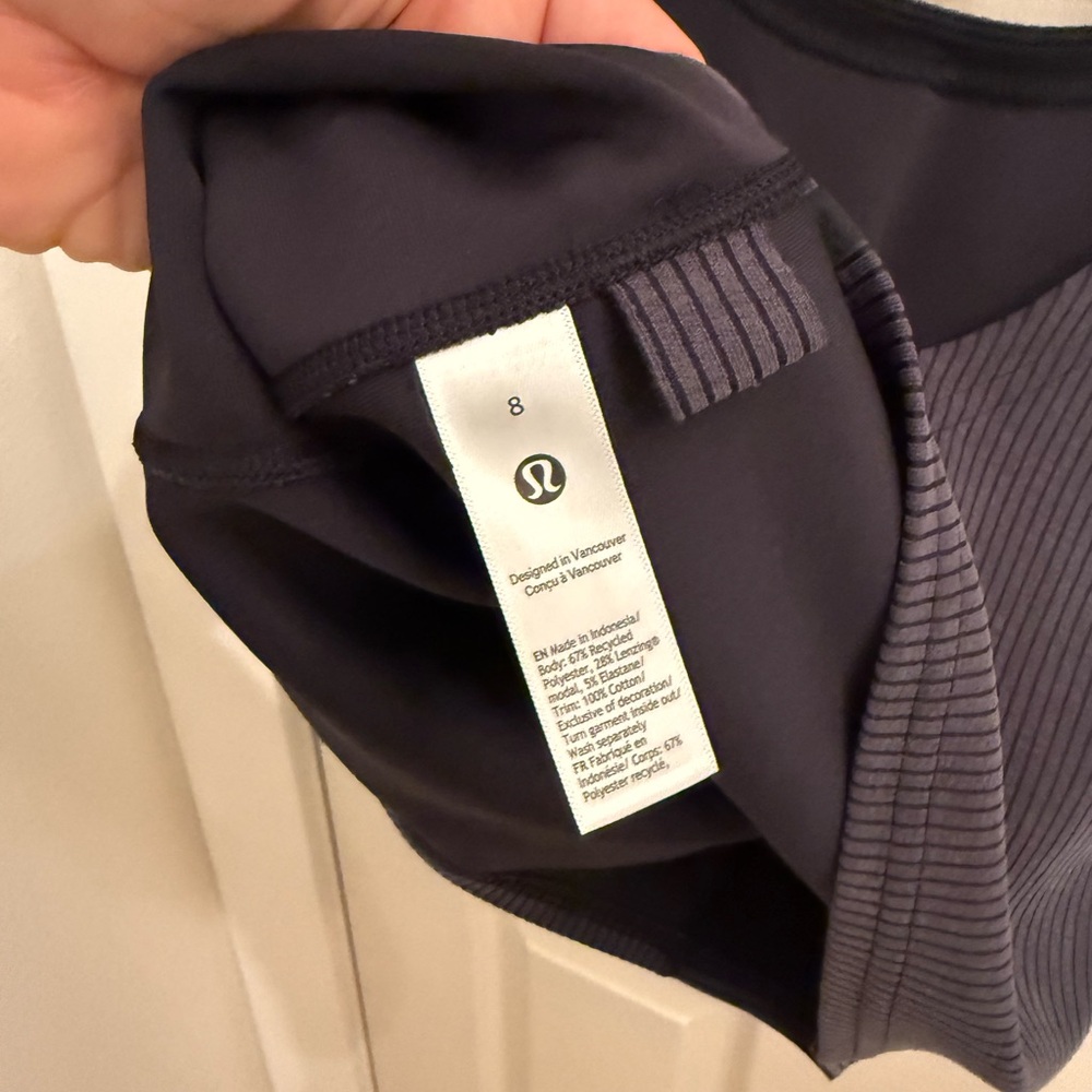 Lululemon Ribbed SoftstremeCropped Tank - Picture 7 of 7